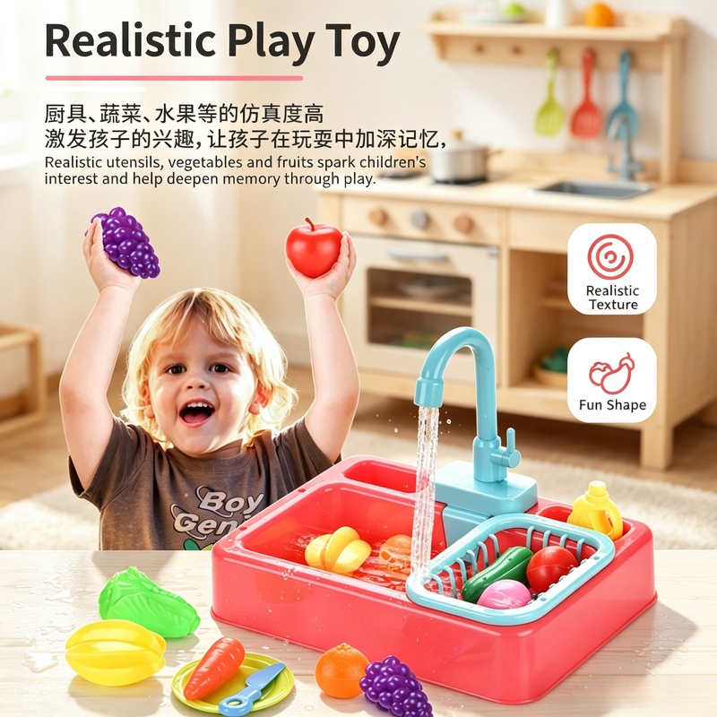 Küchenspielzeug aus Kunststoff – Kids Outdoor Kitchen Accessories Bewertung und Preis