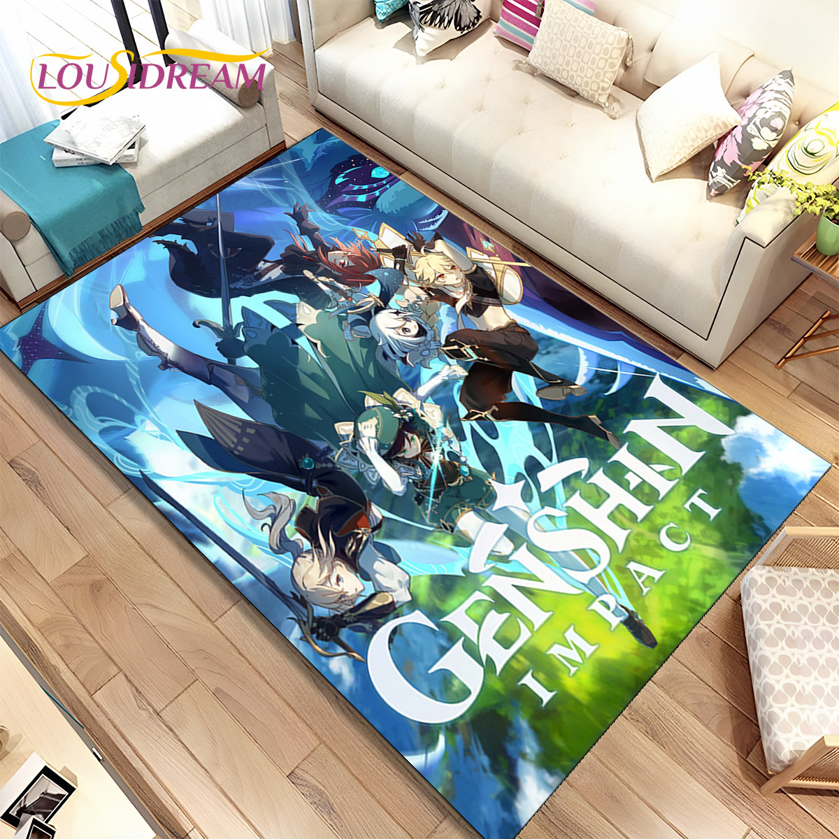 Genshin Impact Cartoon-Spielbe – Kids Outdoor Area Bewertung und Preis