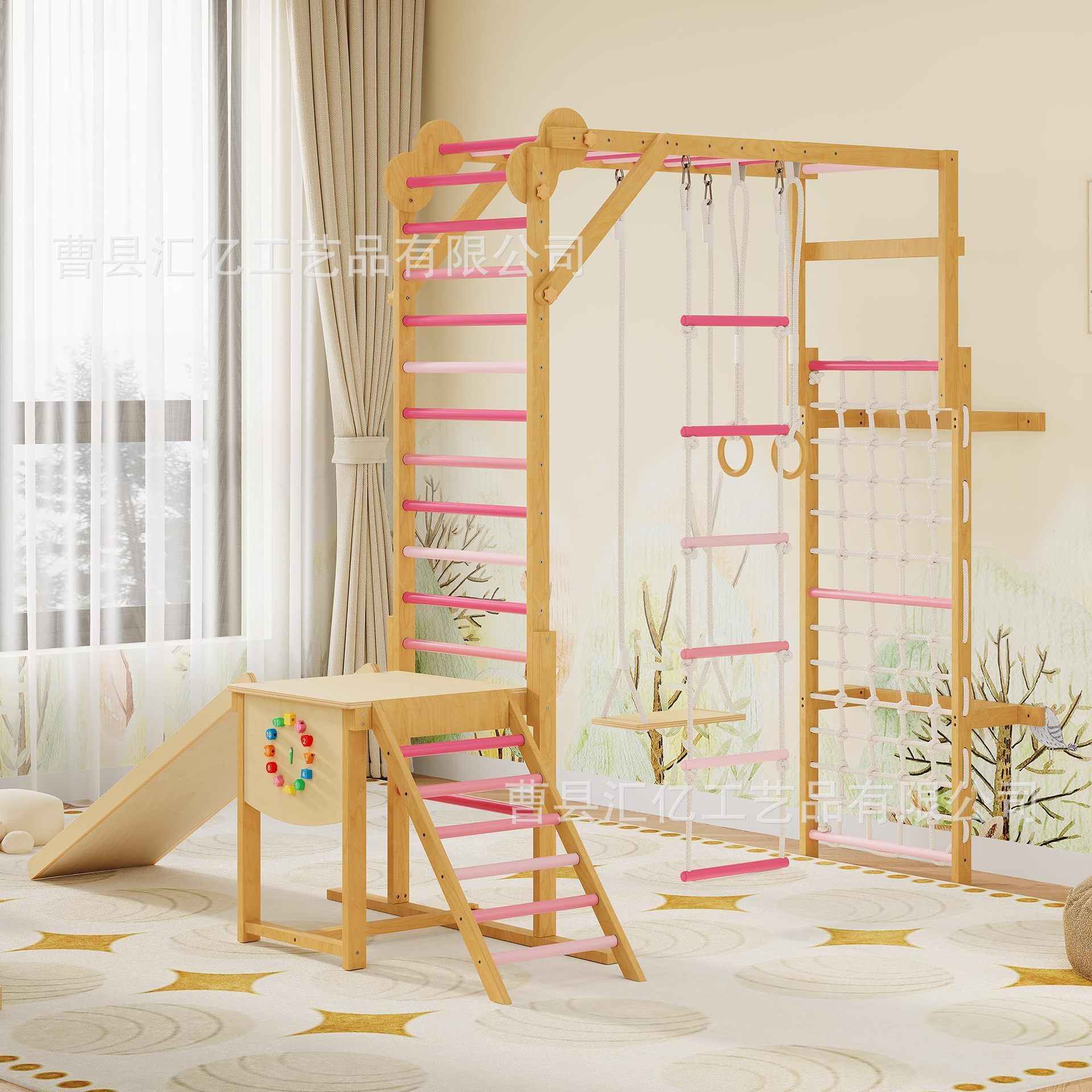 Indoor-Klettergerüst aus Massi – Kids Outdoor Climbing Frame Bewertung und Preis