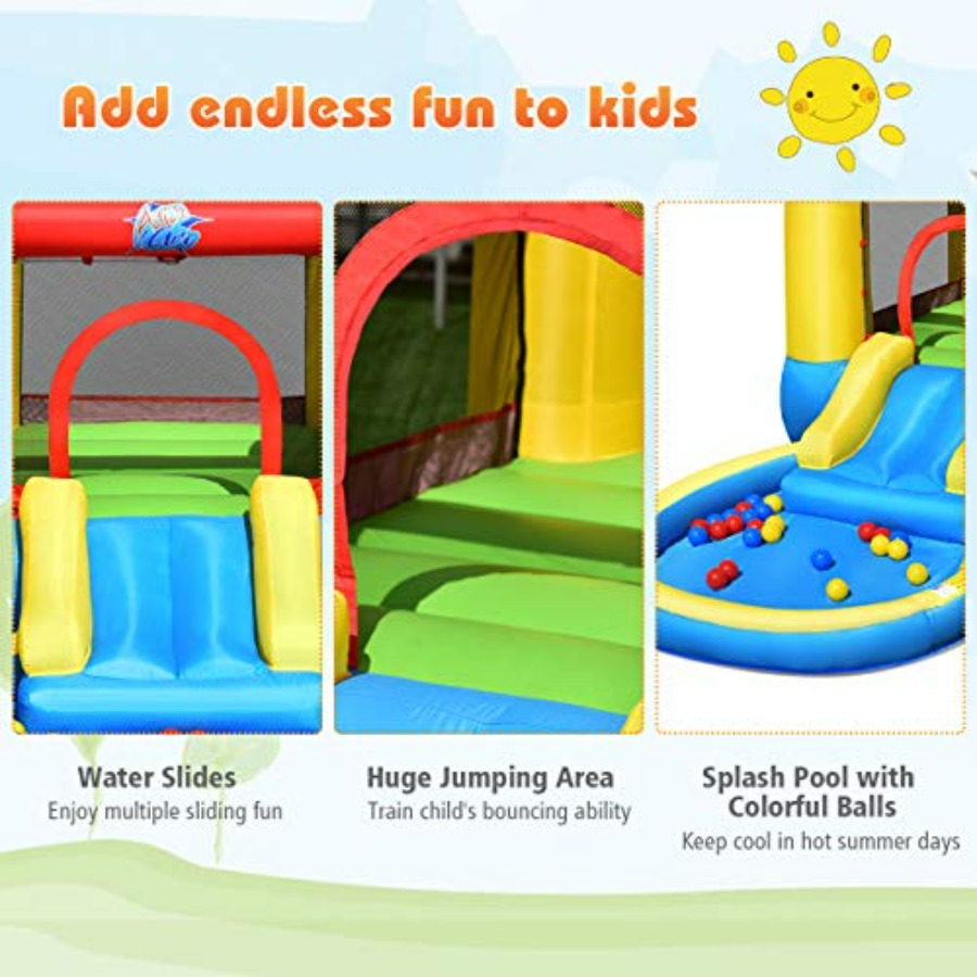 Aufblasbare Hüpfburg für den G – Kids Outdoor Area Bewertung und Preis